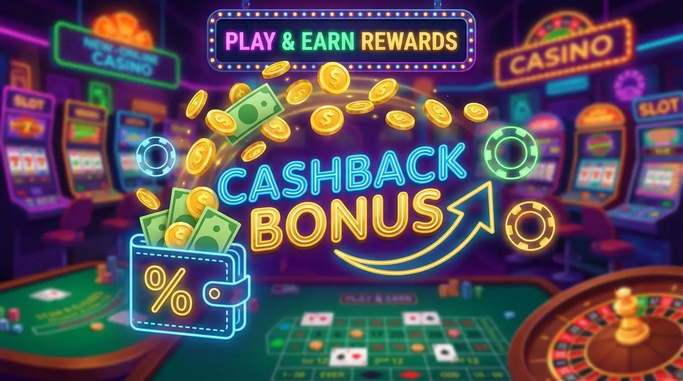 Buusti casino cashback-bonus
