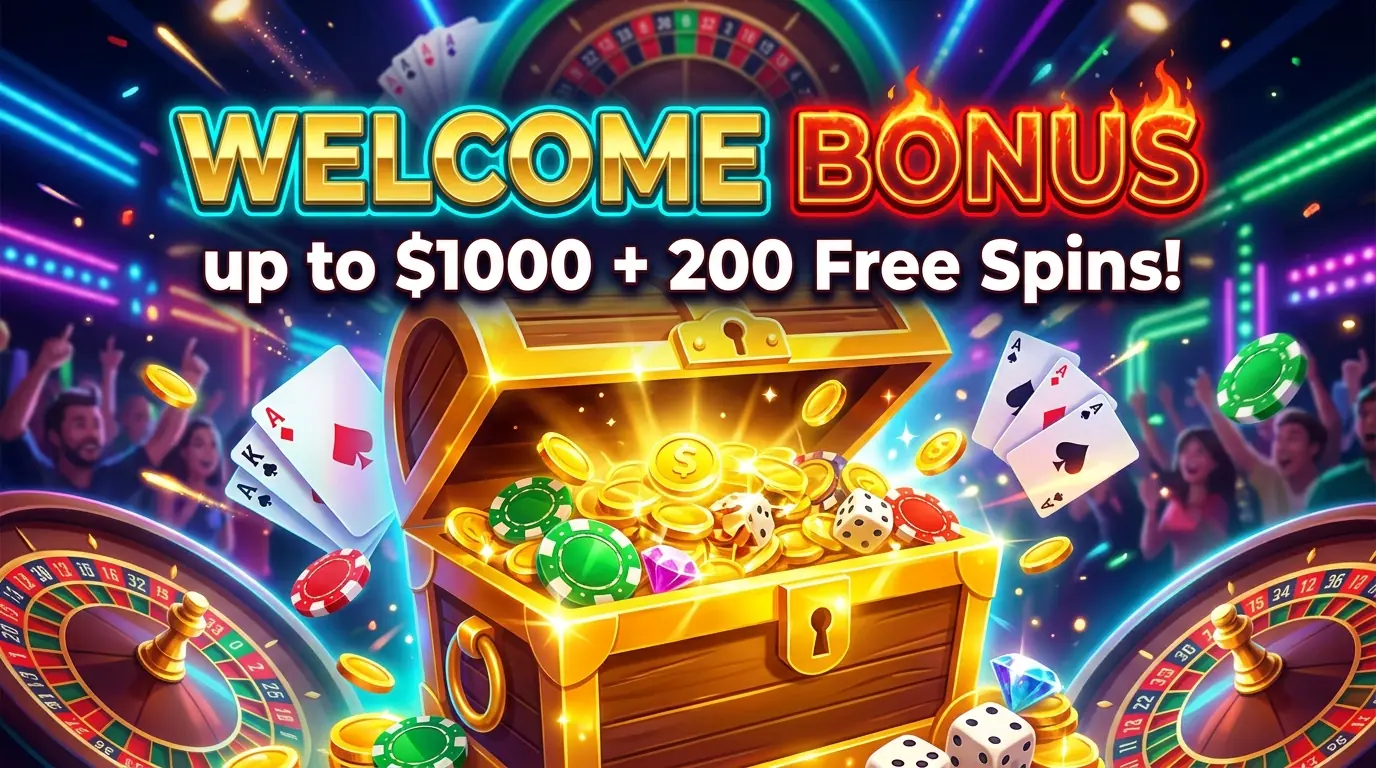 Welcome bonus Buusti casino